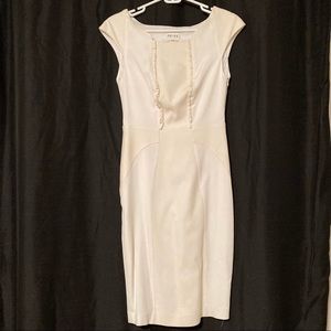 Reiss White Midi Dress
